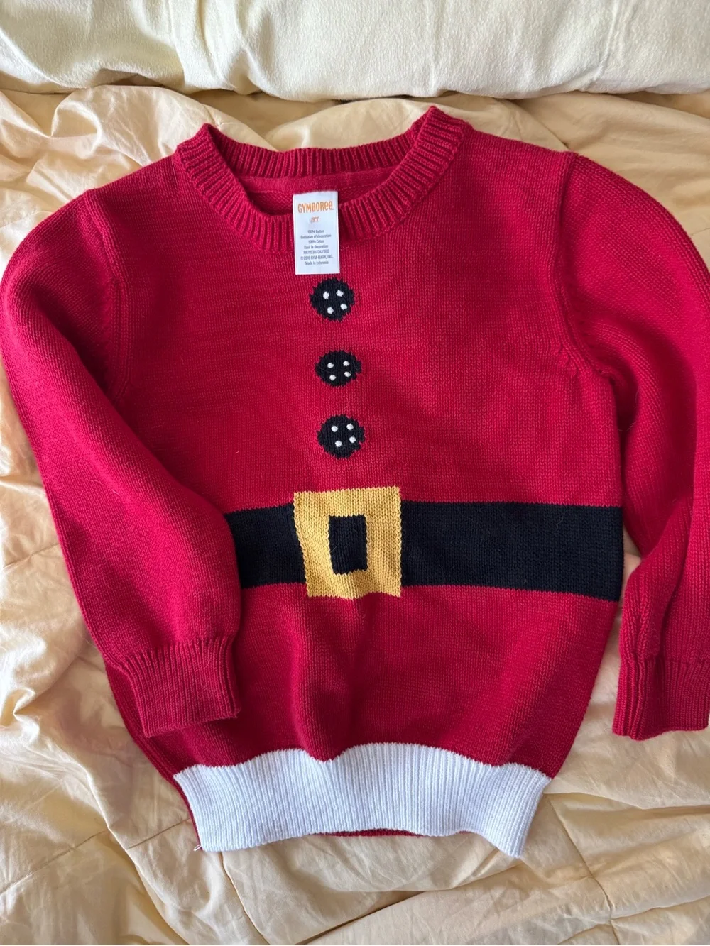 gymboree holiday sweater size 3
